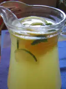 Limonade libanaise rafraîchissante