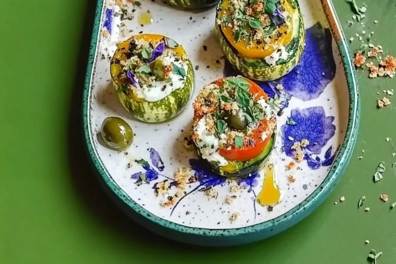 Légumes farcis à la niçoise 2 légumes farcis