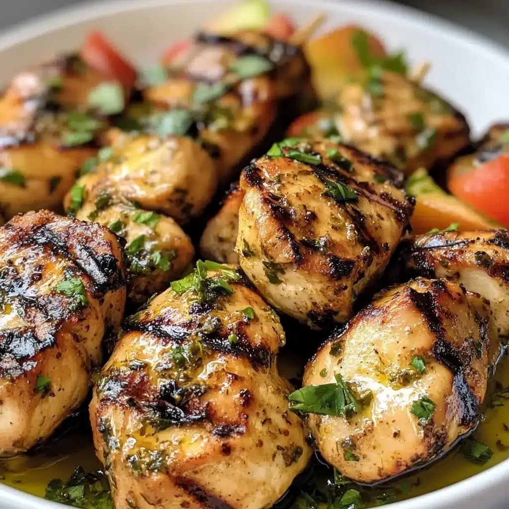 Recette de Marinade pour Brochettes de Poulet 2 marinade pour brochettes de poulet