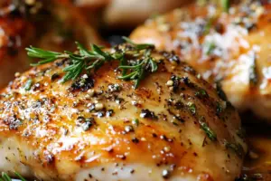 Marinade savoureuse pour poulet rôti