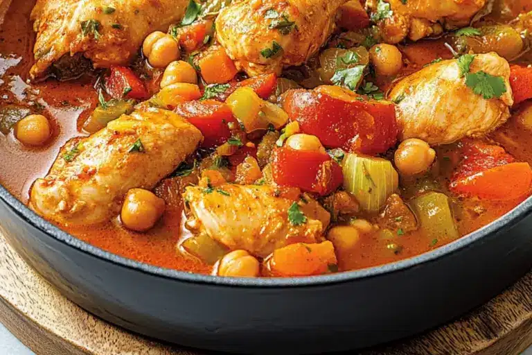 Mijoté de poulet aux légumes