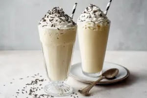 Milkshake à la vanille classique
