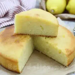 Moelleux au citron fondant et acidulé