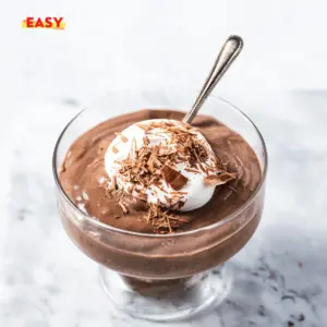 Mousse au chocolat pur cacao