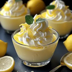 Mousse au citron express