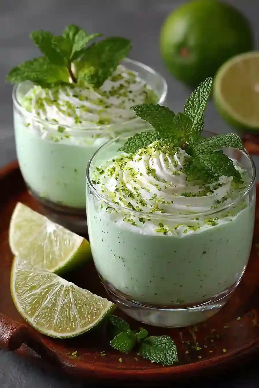 Mousse Citron Menthe Délicieuse 10min Pleine Fraîcheur et Légèreté 2 mousse citron vert menthe