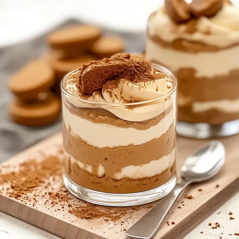 Mousse De Spéculoos Façon Tiramisu
