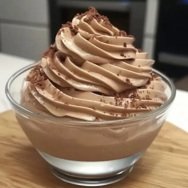 Mousse Mascarpone au Chocolat
