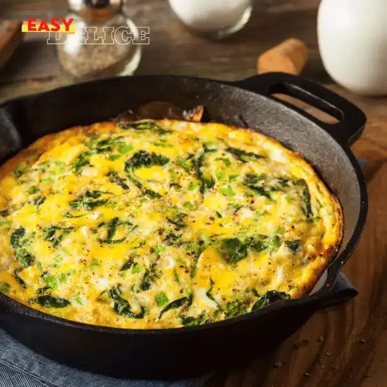 Omelette aux Épinards : Recette Parfaite pour un Repas Léger et Nutritif
