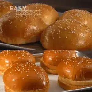 Pains à burgers briochés maison