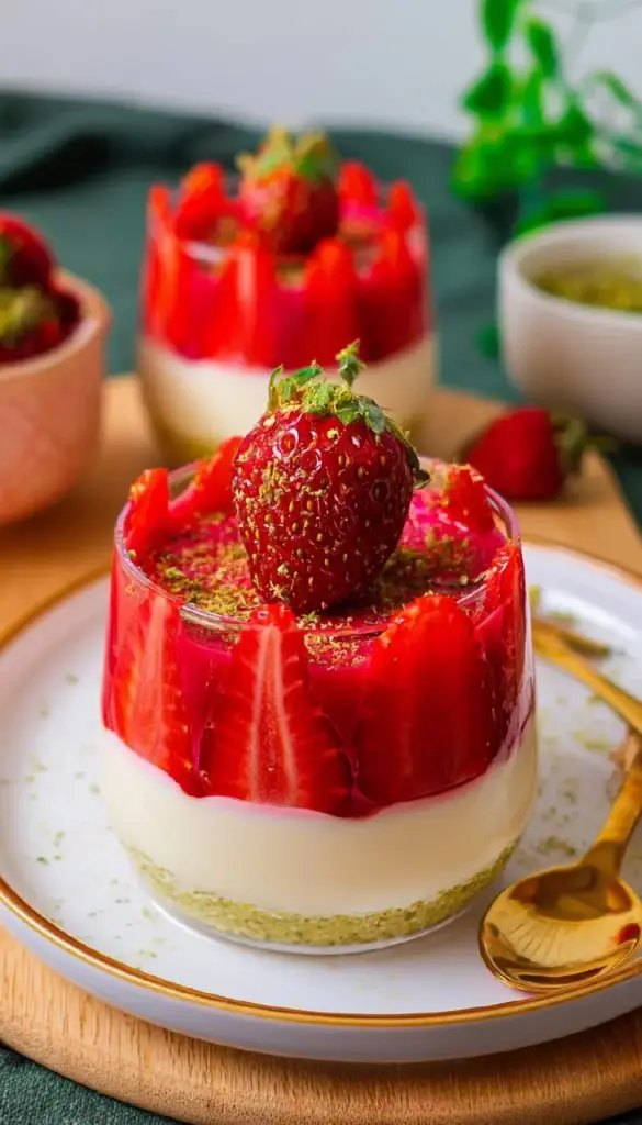 Recette De Panna Cotta Vanille Fraise
