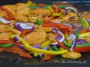 Plancha de patates douces saveur 9 herbes Sakari