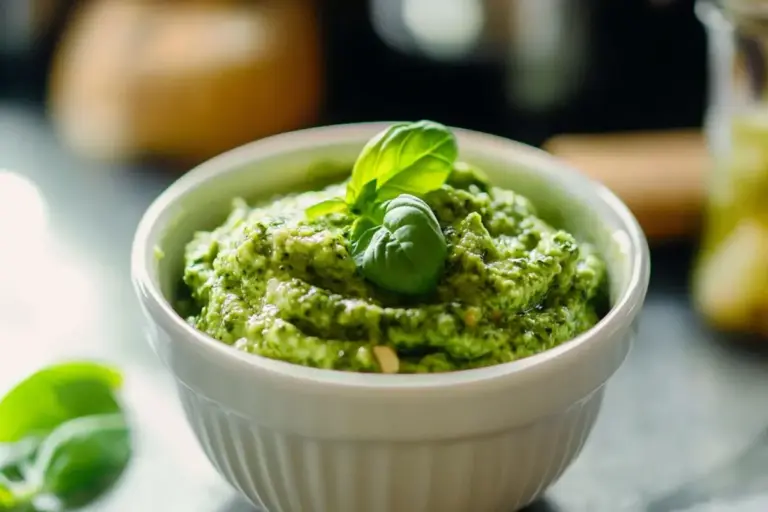 Pesto de basilic fait maison