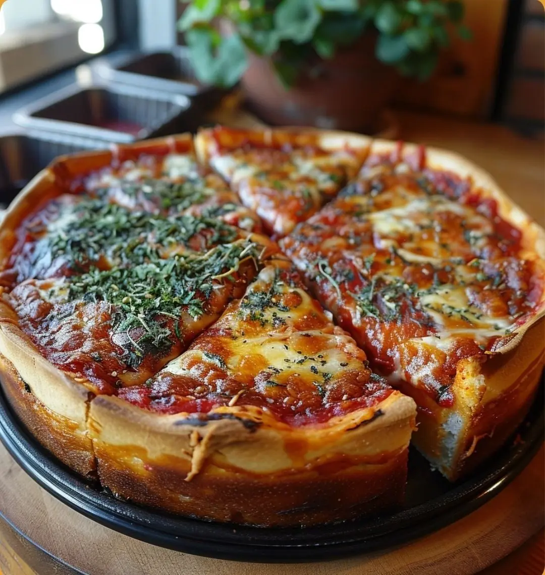 Pizza à Pâte Épaisse 2 pizza à pâte épaisse