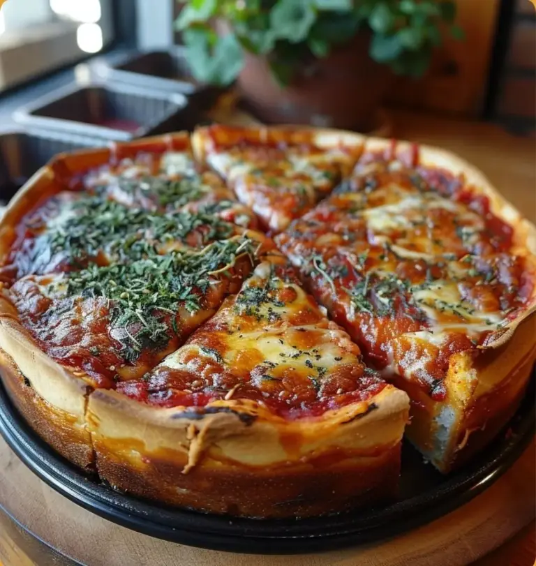 Pizza à Pâte Épaisse