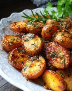 Pommes de terre grenailles au four