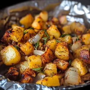 Pommes de terre grillées au romarin et paprika fumé