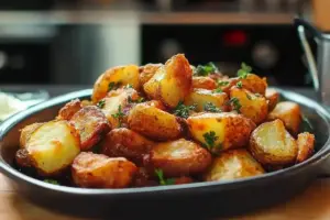 Pommes de terre rôties croustillantes