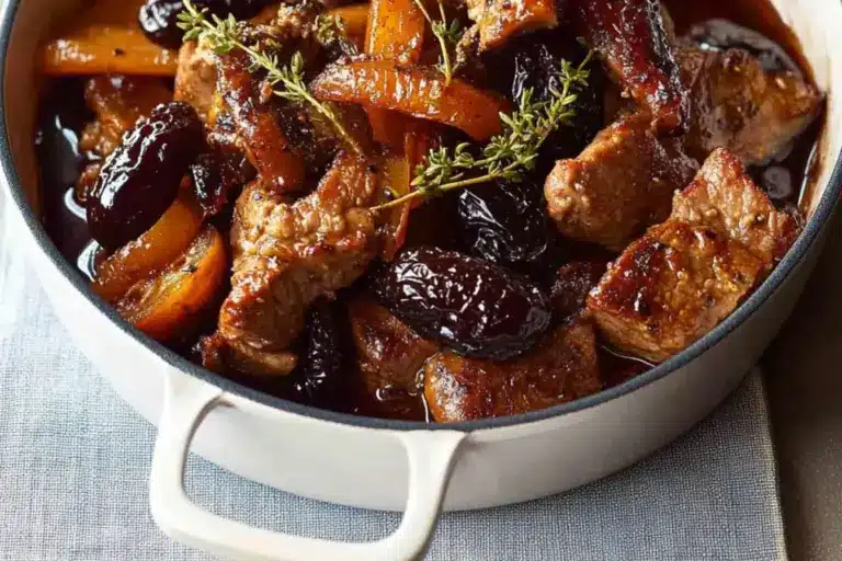 Porc aux pruneaux