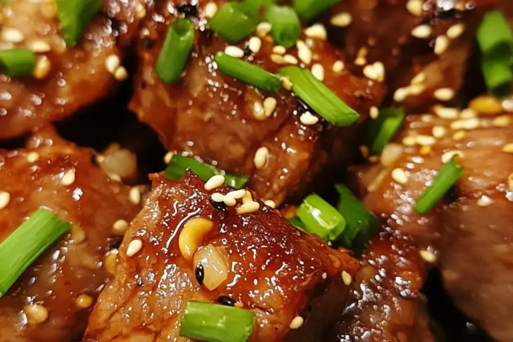 Porc mariné à l’asiatique