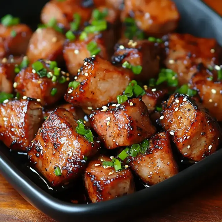 Porc Mariné à l’Asiatique : Un Délice Simple et Savoureux