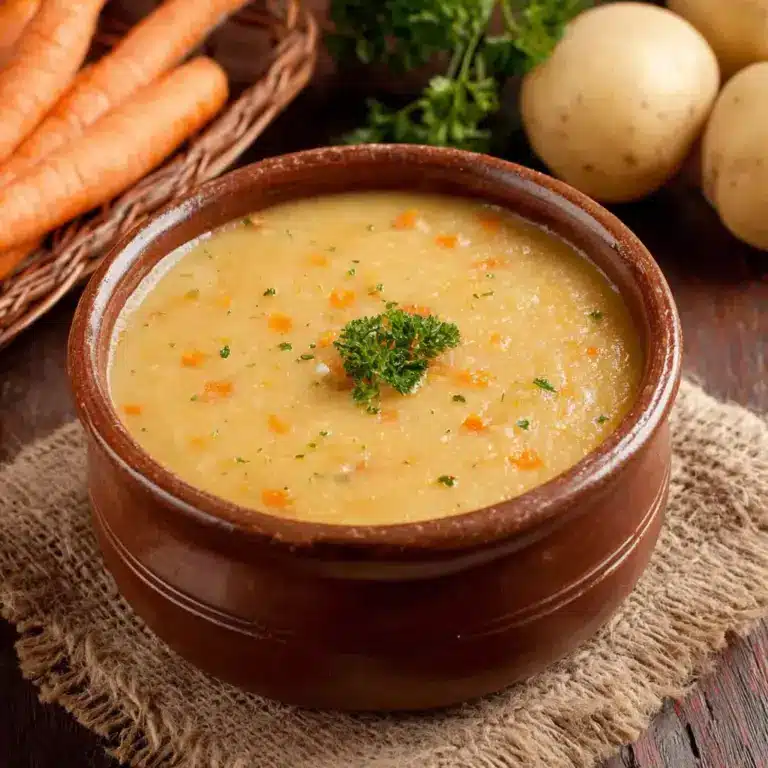 Potage aux carottes et pommes de terre onctueux – Quick Recette