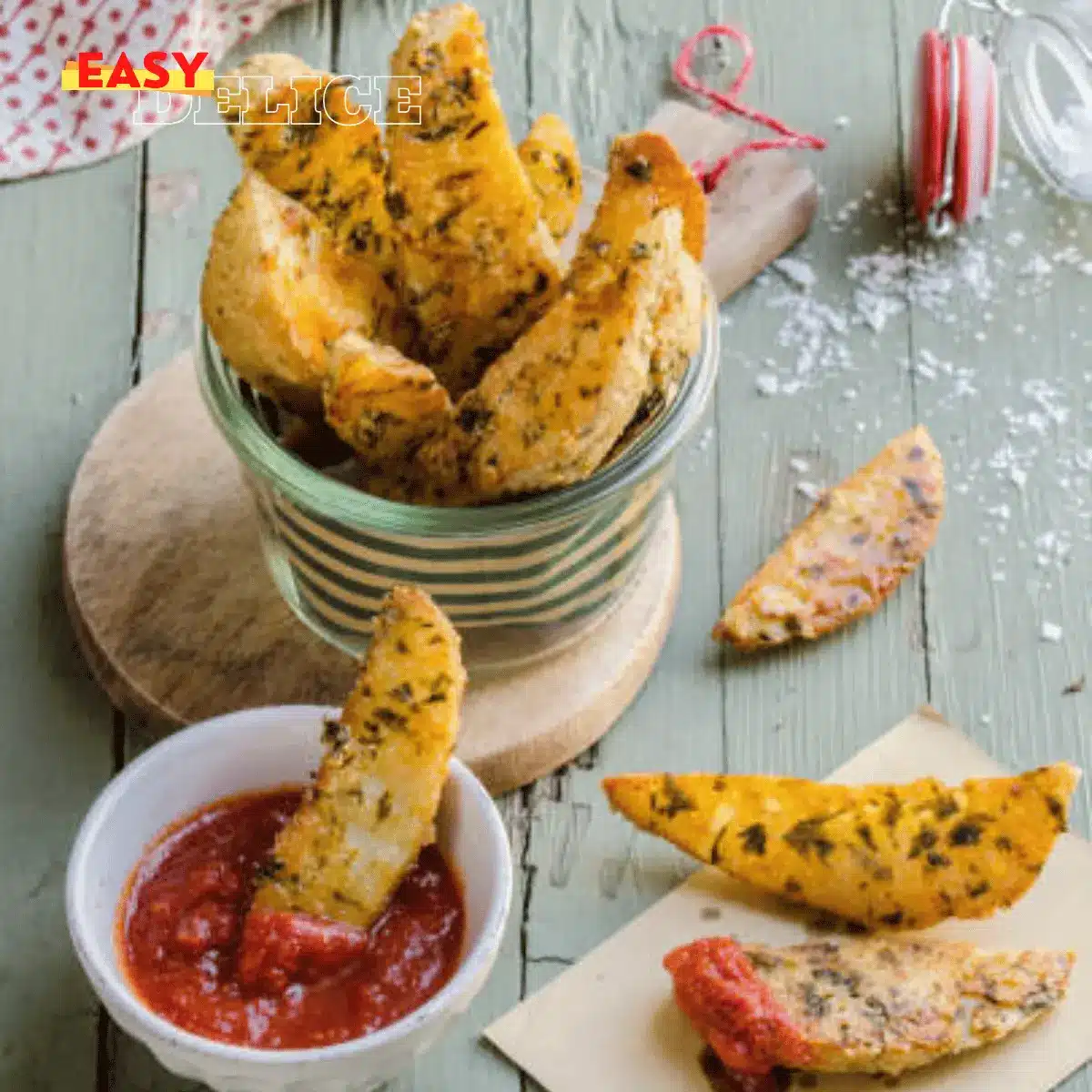 Potato Wedges au Parmesan : Recette Croustillante à Réaliser avec le Ninja Airfryer 2 potato wedges au parmesan