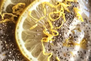 Pouding de chia citronné rafraîchissant