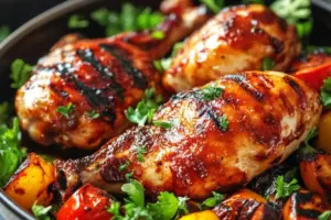 Poulet BBQ Fumé Traditionnel