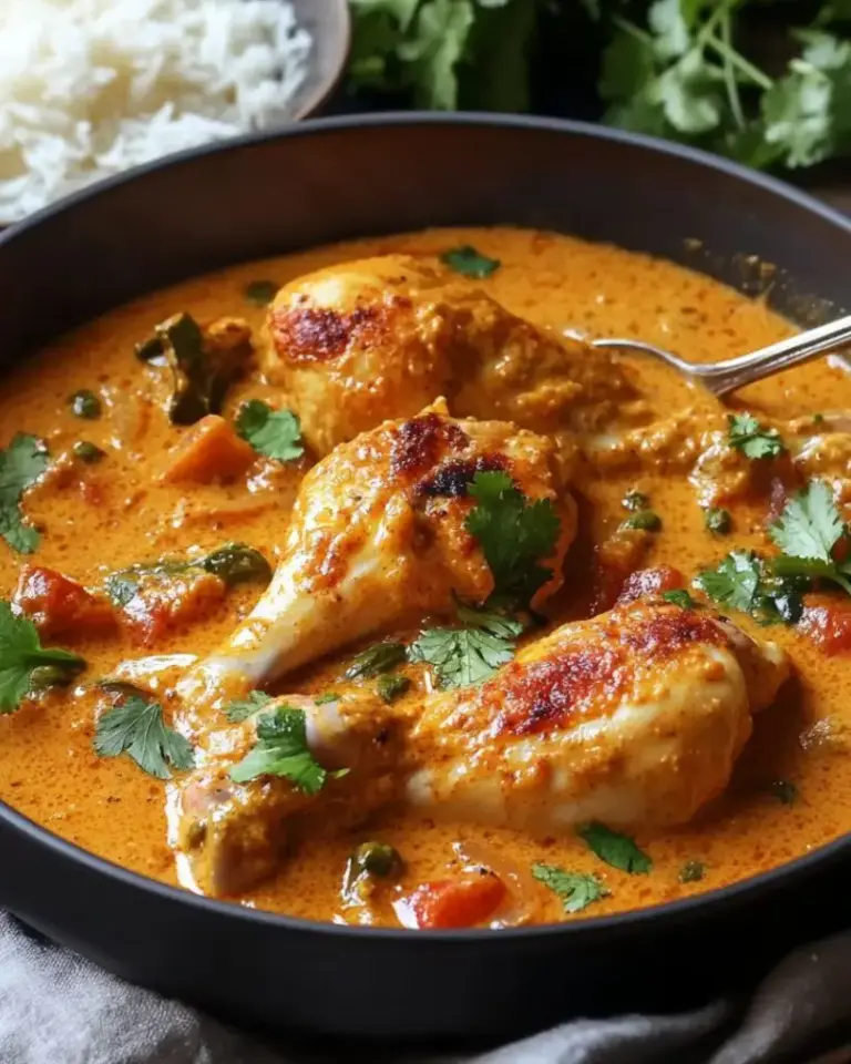 Poulet au curry et lait de coco facile