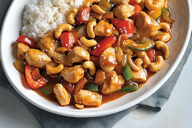 Poulet aux noix de cajou