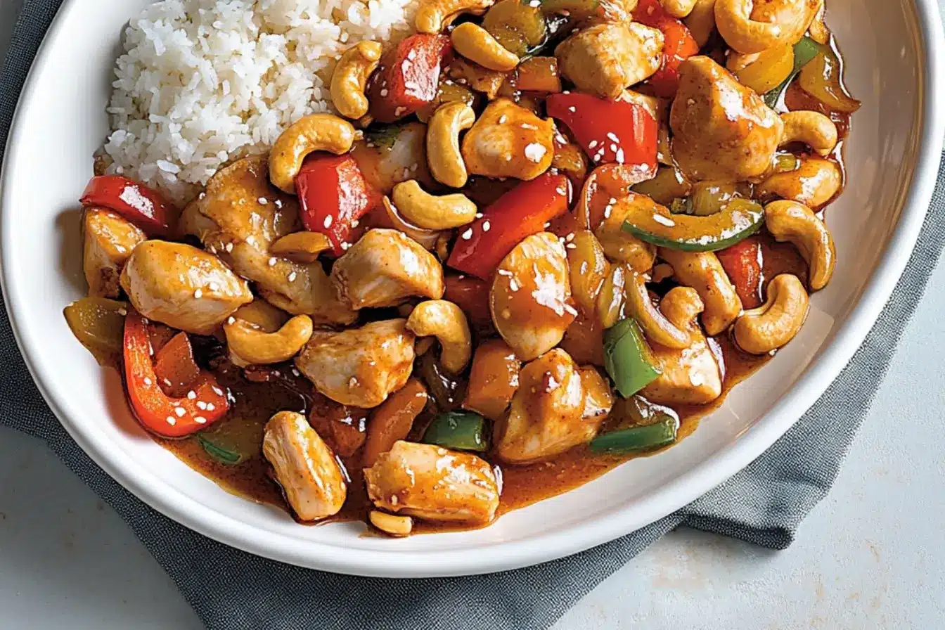 Poulet aux noix de cajou 2 poulet aux noix de cajou mijoteuse