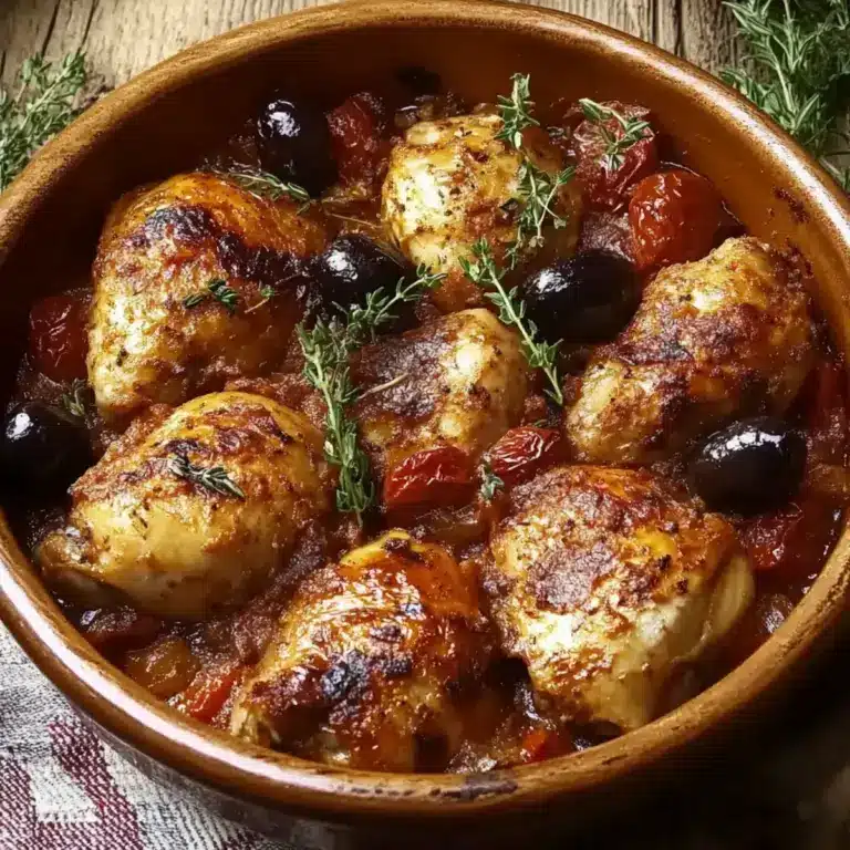 Poulet façon provençale: un plat savoureux aux herbes du sud