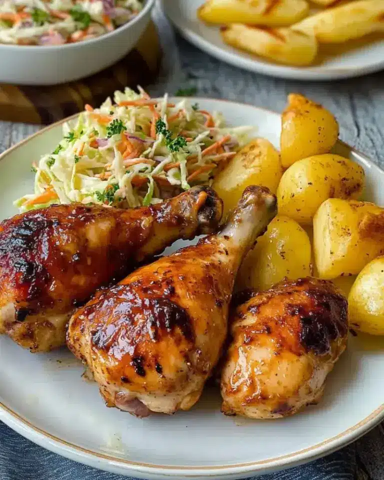 Poulet Miel et Sauce Soja