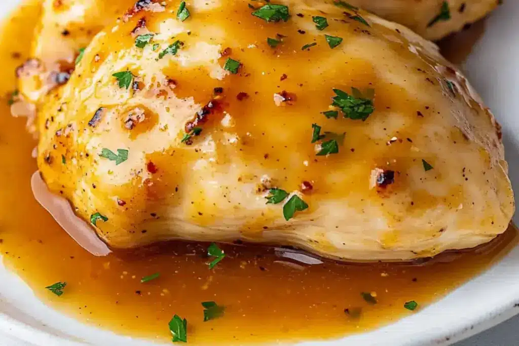 Poulet au miel et moutarde
