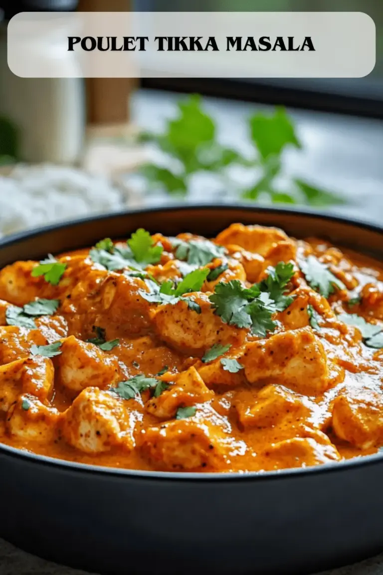 Poulet Tikka Masala