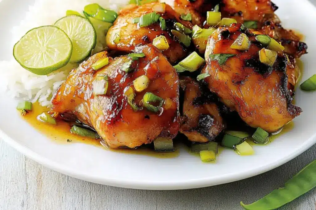 Poulet à la citronnelle
