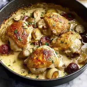 Poulet à la Toscane crémeux