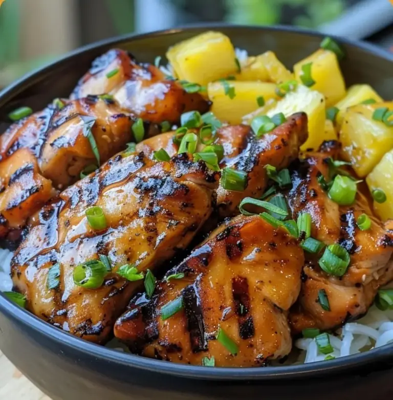 Poulet à l’Ananas Hawaïen