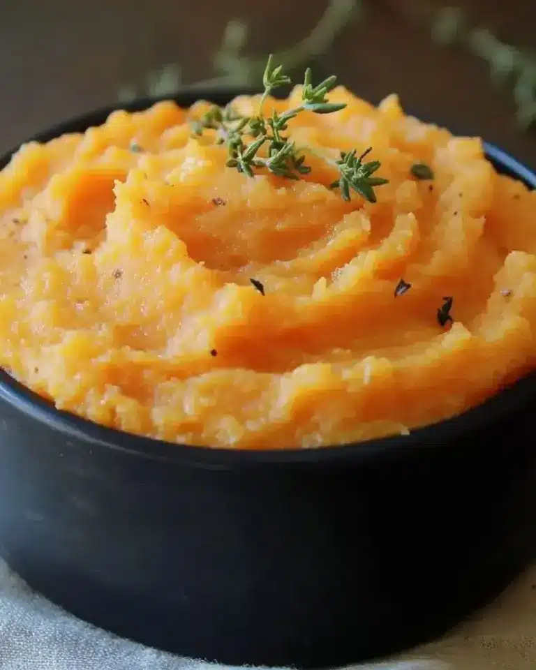 Purée de pommes de terre et carottes onctueuse
