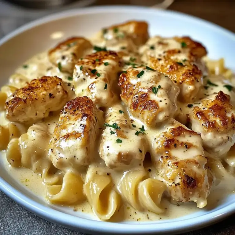 Les Pâtes Crémeuses au Poulet : Un Plat Réconfortant et Savoureux –