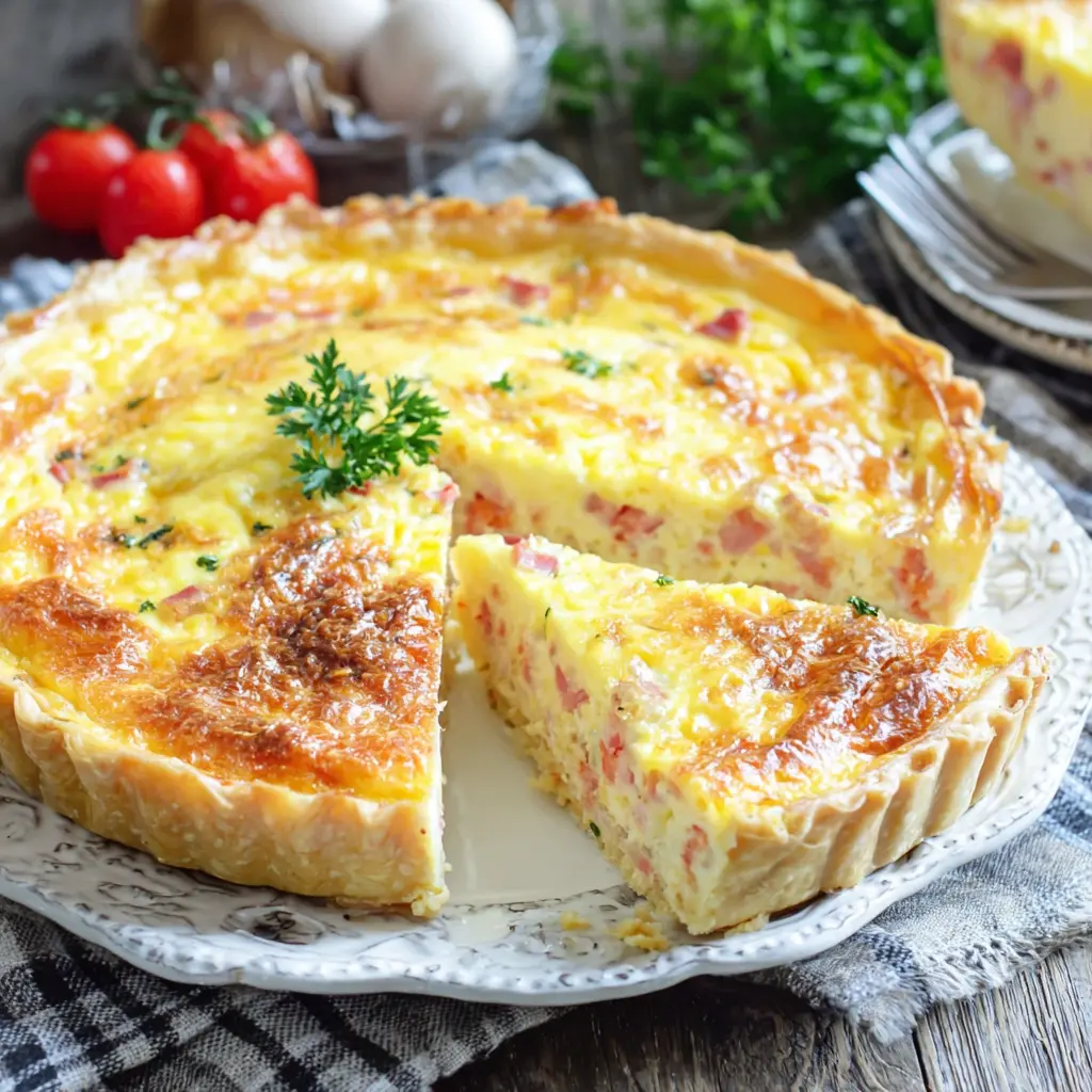 Quiche Lorraine – la recette classique et facile – Quick Recette