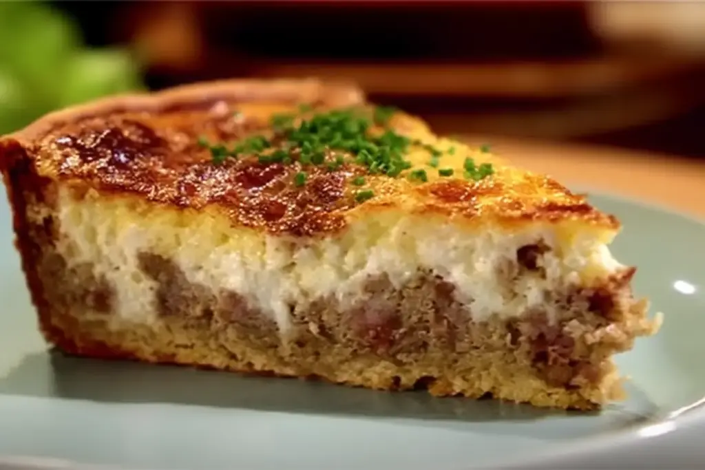 Quiche à la Viande Hachée – Une Recette Savoureuse et Polyvalente
