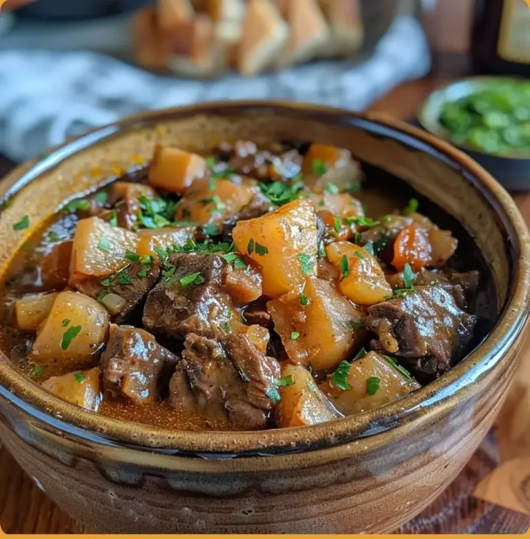 Ragoût de Bœuf Irlandais Traditionnel