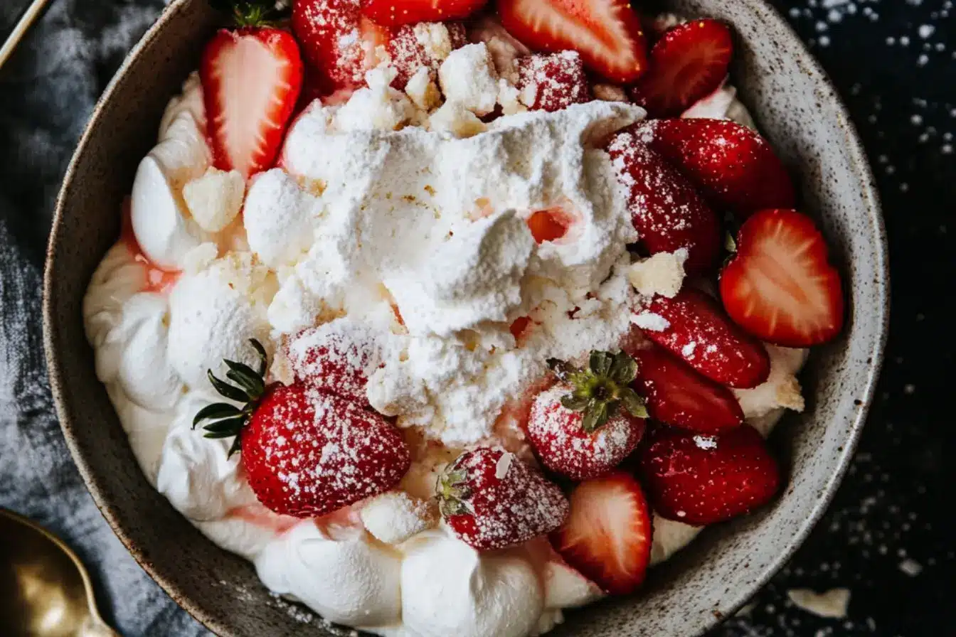 Eton Mess aux fraises 2 recette Eton Mess aux fraises