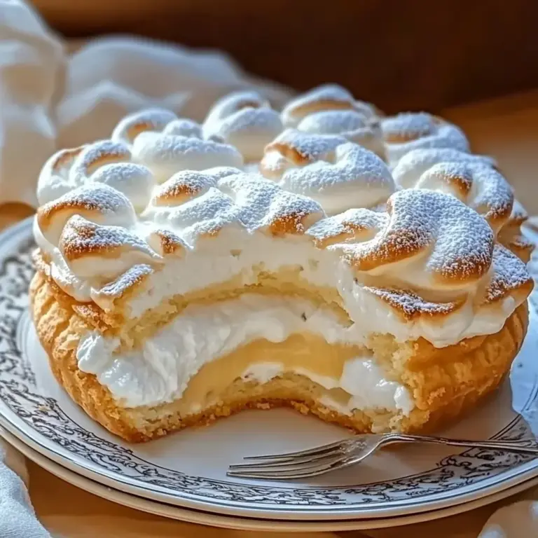 Gâteau Nuage : Un Délice Aérien et Fondant