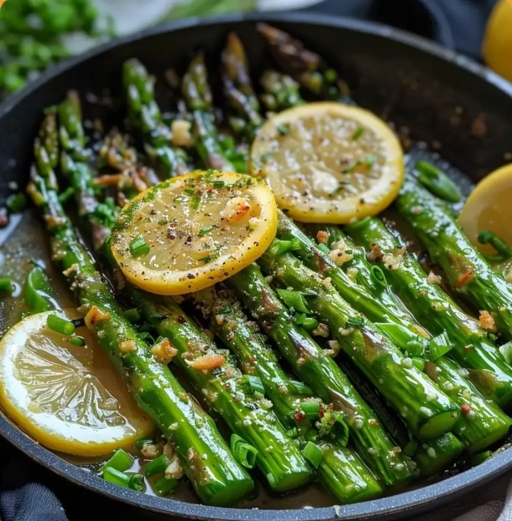 Asperges à l’Ail et Citron