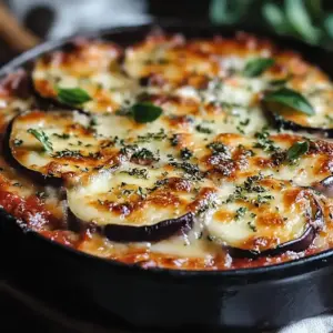 Aubergines à la Parmigiana