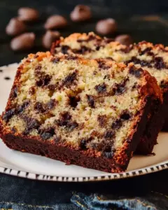 Banana Bread Gourmand aux Pépites de Chocolat