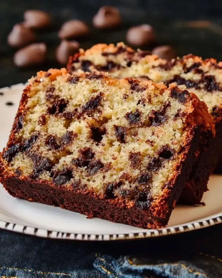Banana Bread Facile aux Pépites de Chocolat